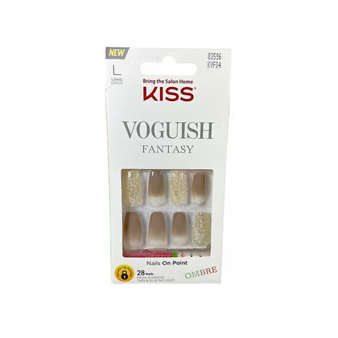 Kiss Voguish Fantasy 28 Long Nails 83596 – Beauty Outlet