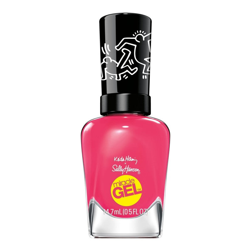 Sally Hansen Miracle Gel Keith Haring Nail Polish - Pop H-Art 923