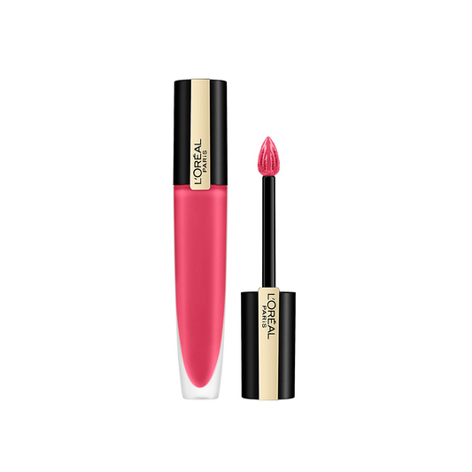 L'Oreal Rouge Signature Liquid Lipstick I Decide 128