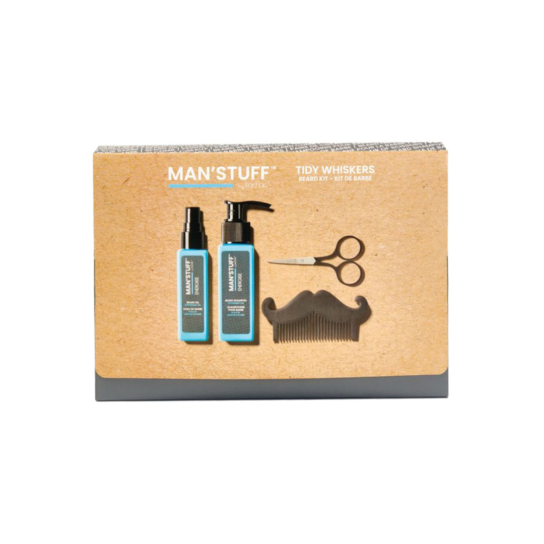 Man Stuff Tidy Whiskers 4 Piece Set