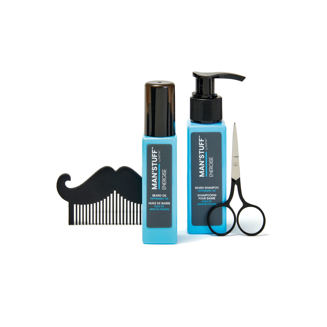 Man Stuff Tidy Whiskers 4 Piece Set