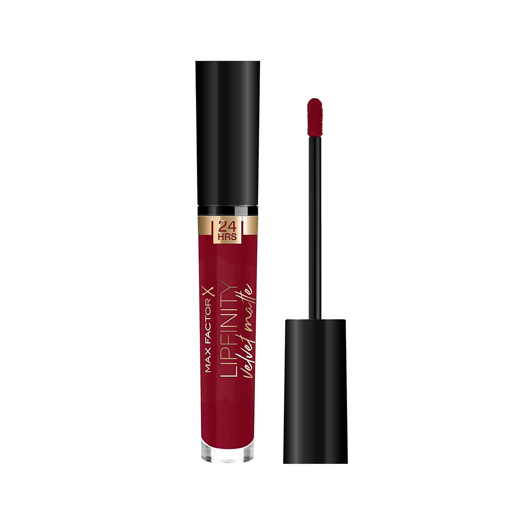 Max Factor Lipfinity Velvet Matte Liquid Lipstick 090 Red Allure