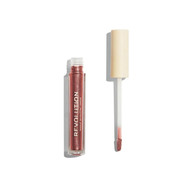 Revolution Nudes Collection Metallic Lipgloss Pixelated