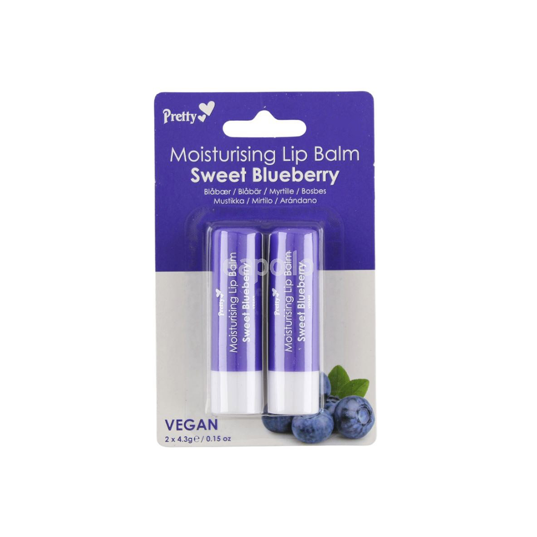 Pretty Moisturising Lip Balm Blueberry