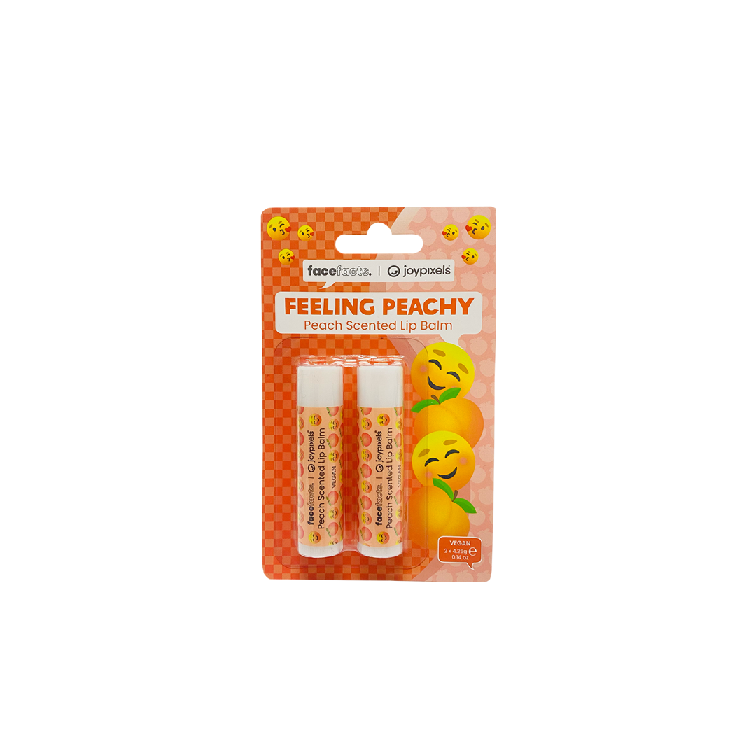 Face Facts Feeling Peachy Peach Scented Lip Balm