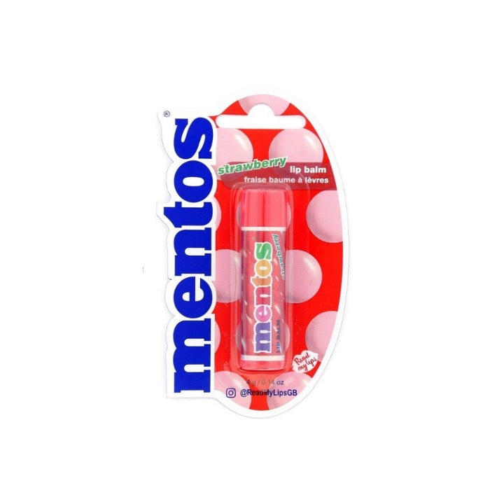 Read My Lips Mentos Strawberry Lip Balm