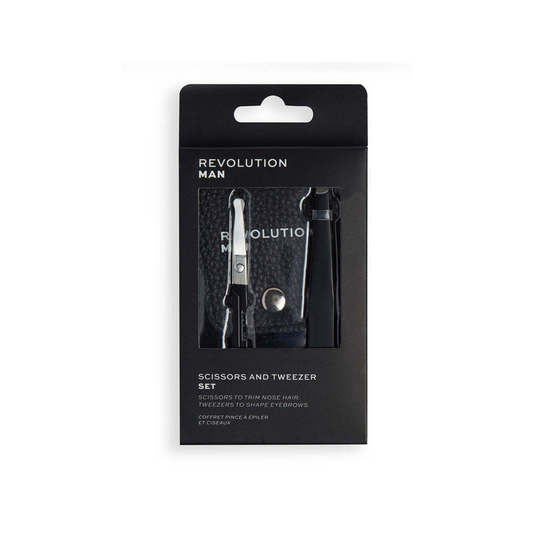 Revolution Man Scissors And Tweezer Set