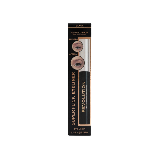 Revolution Super Flick Eyeliner Black 4.5ml