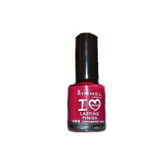 Rimmel Lasting Finish Nail Polish Cranberry Zest 066