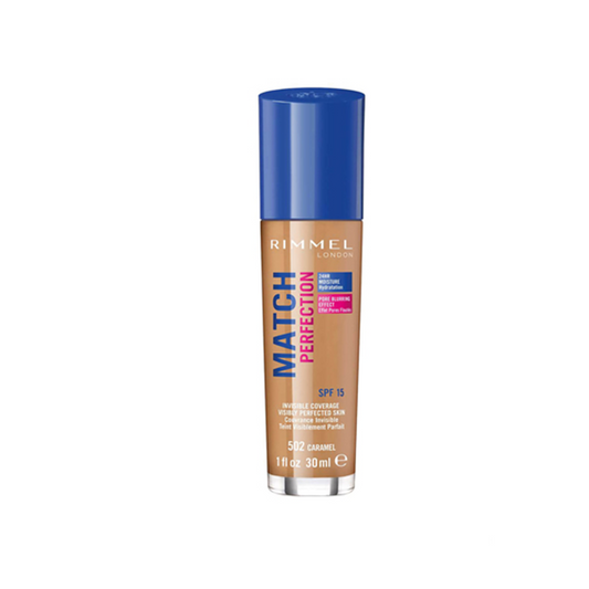 Rimmel Match Perfection Foundation 502 Caramel