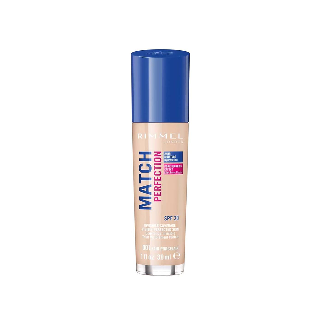 Rimmel Match Perfection Foundation Fair Porcelain 001