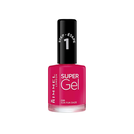 Rimmel Super Gel Nail Polish 026 Sun Fun Daze