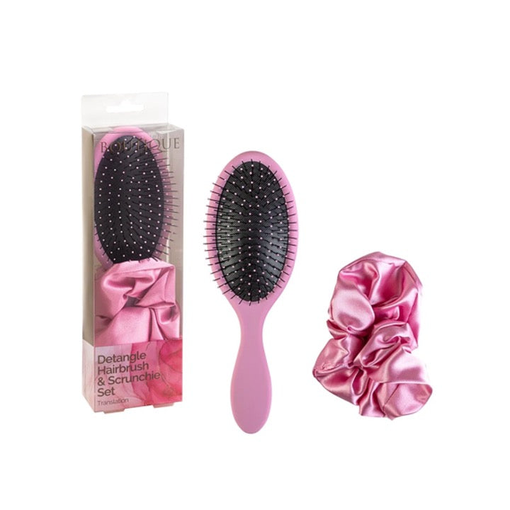 Royal Cosmetics Boutique Hairbrush & Scrunchie GSET17