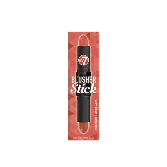 W7 Blusher Stick Rustic Rouge & Antique Amber