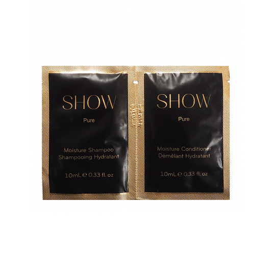 SHOW Beauty Pure Moisture Shampoo & Conditioner Sachet 10ml x2