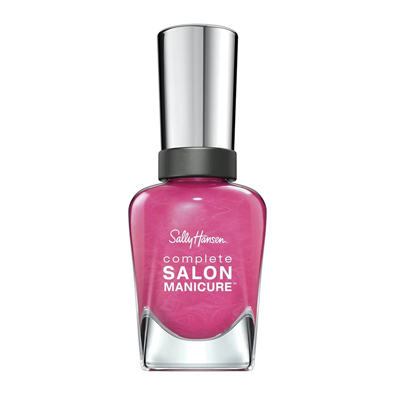 Sally Hansen Salon Manicure Nail Polish 191 Back To The Fuchsia