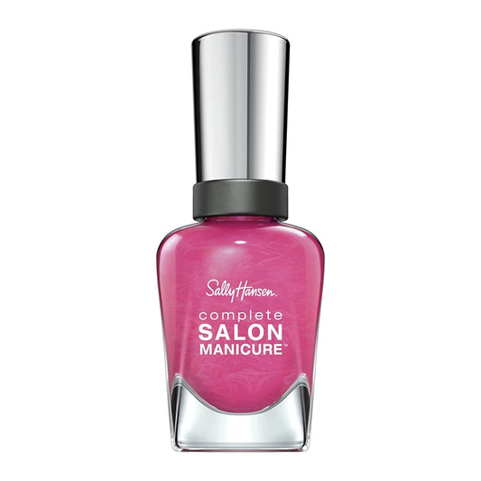 Sally Hansen Salon Manicure Nail Polish 191 Back To The Fuchsia