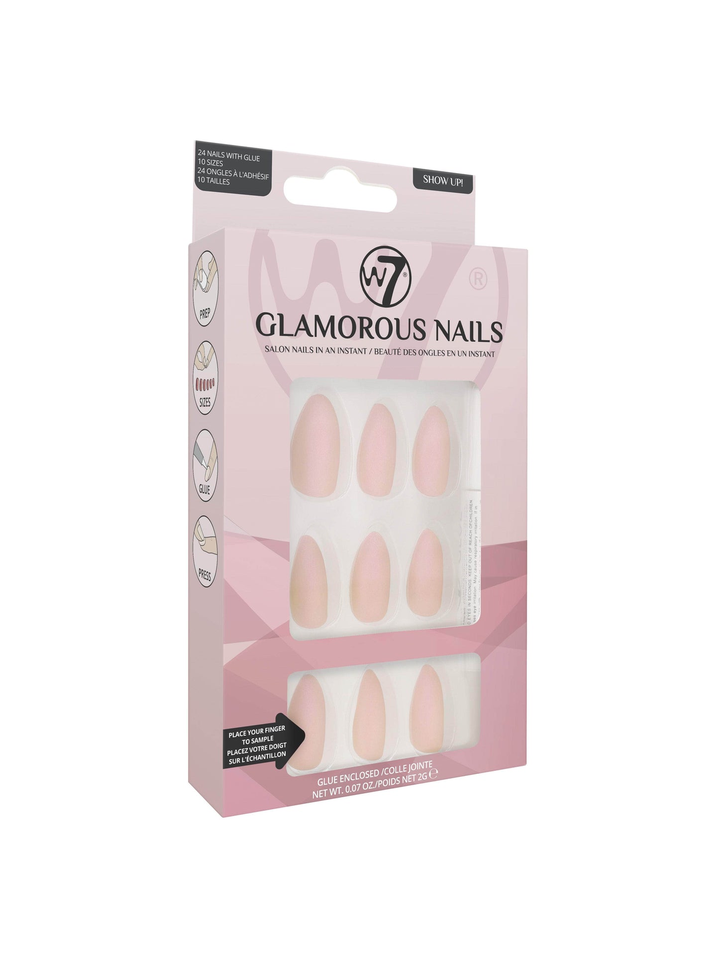 W7 Glamorous Nails Show Up