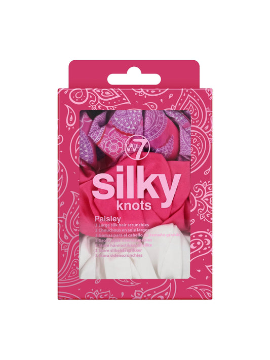 W7 Silky Knots Large Paisley 3pk