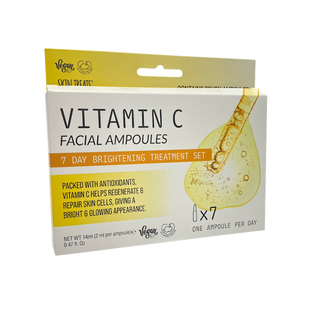 Skin Treats Vitamin C Facial Ampoules 7 Day Brightening Treatment Set