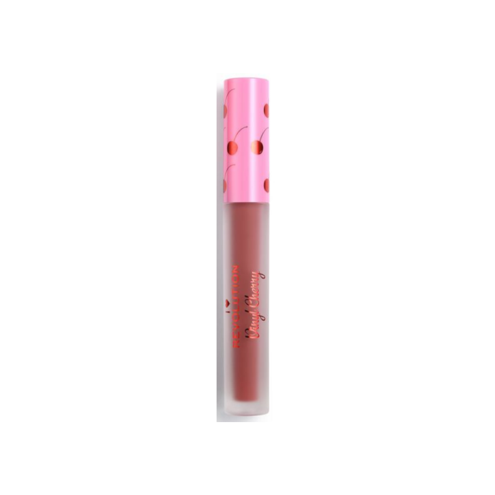 I Heart Revolution Vinyl Cherry Liquid Lipstick Morello