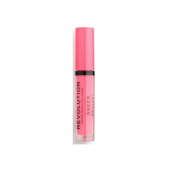 Revolution Sheer Brillant Liquid Lipstick Cutie 139