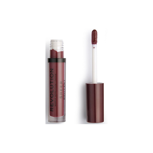 Revolution Sheer Brillant Liquid Lipstick Vampire 147