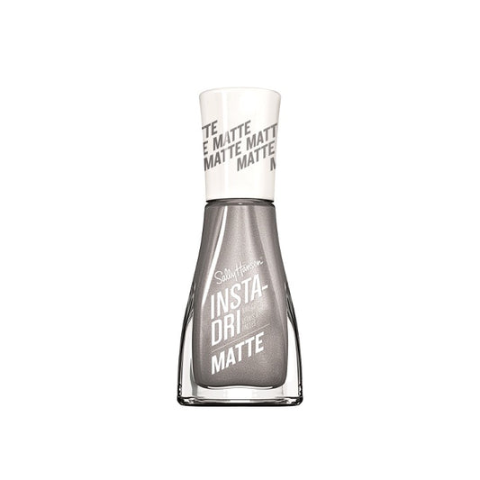 Sally Hansen Insta Dri Matte Nail Polish 011 Smokey Silver