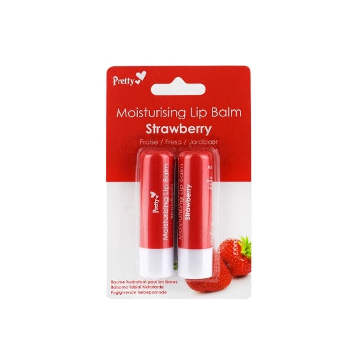 Pretty Moisturising Lip Balm Strawberry