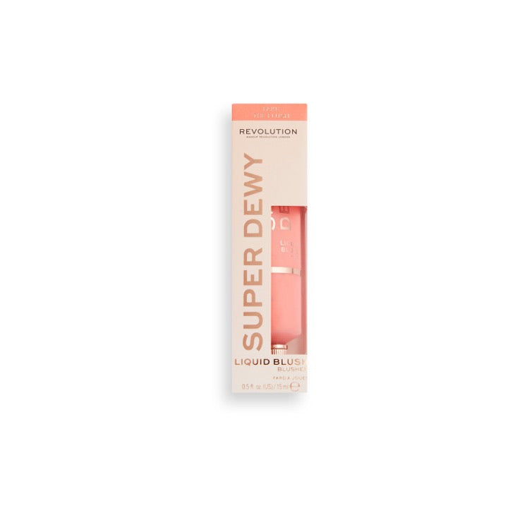 Revolution Super Dewy Liquid Blush Fake The Flush