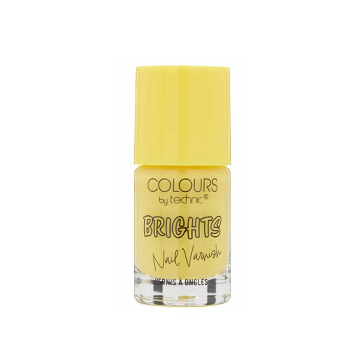 Technic Colours Brights Nail Polish Bright Yellow