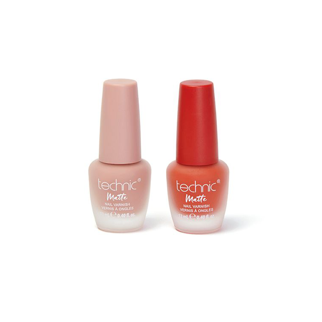 Technic Matte Nail Polish Duo