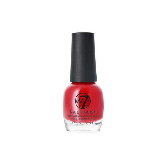 W7 Nail Polish 126 Red Dress