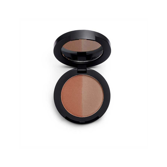 Tester Revolution Pro Duo Brow Powder Eyebrow Powder Auburn