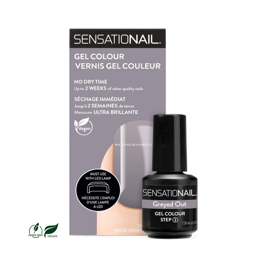 Sensationail Gel Polish Grayed Out