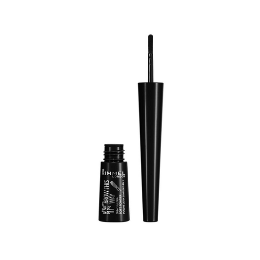 Rimmel Brow This Way Powder 04 Soft Black