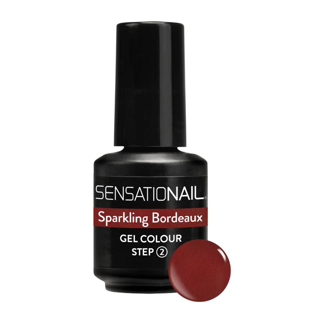 Sensationail Gel Polish Sparkling Bordea