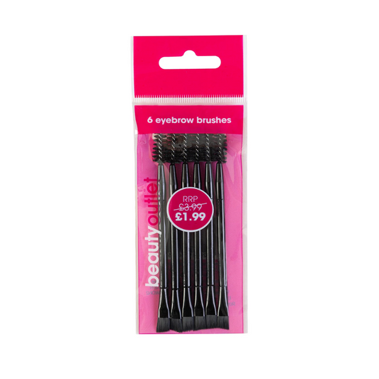 Beauty Outlet 6 Eyebrow Brushes