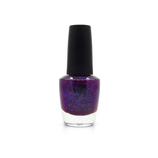 W7 Nail Polish 71 Cosmic Purple