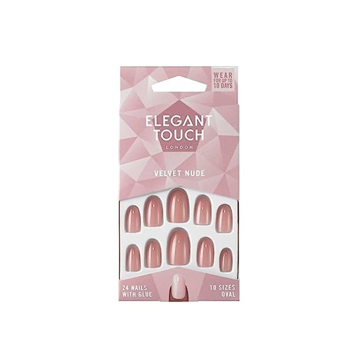 Elegant Touch False Nails Velvet Nude