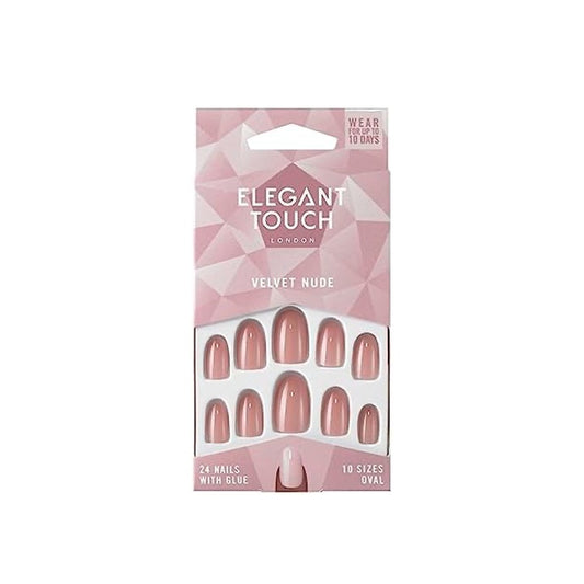 Elegant Touch False Nails Velvet Nude