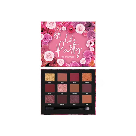 W7 Lets Party With Vickaboo Eyeshadow Palette