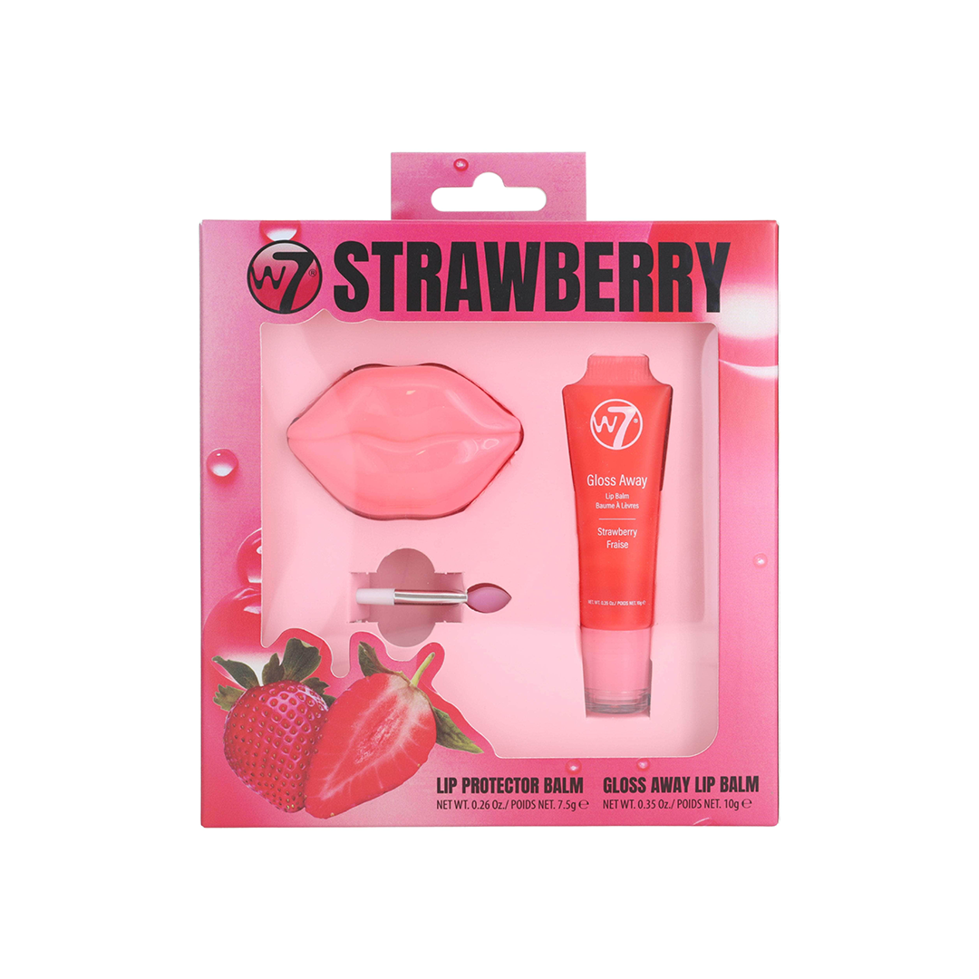 W7 Lip Care Kit Strawberry