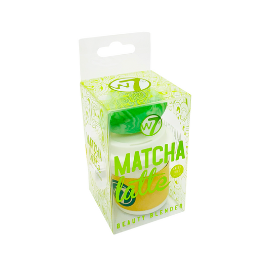 W7 Matcha Latte Beauty Sponge With Cup Holder