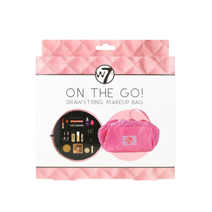 W7 On The Go Drawstring Makeup Bag