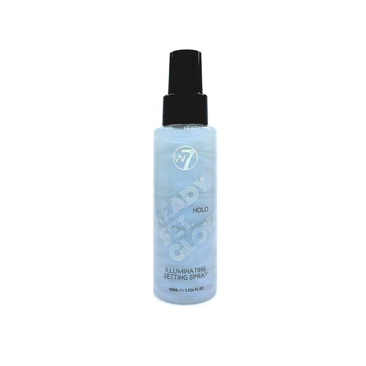 W7 Ready Set Glow Illuminating Setting Spray Holo