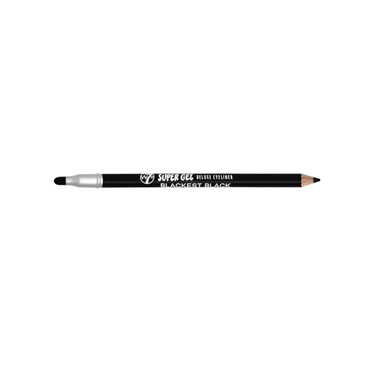 W7 Super Gel Deluxue Eyeliner Blackest Black