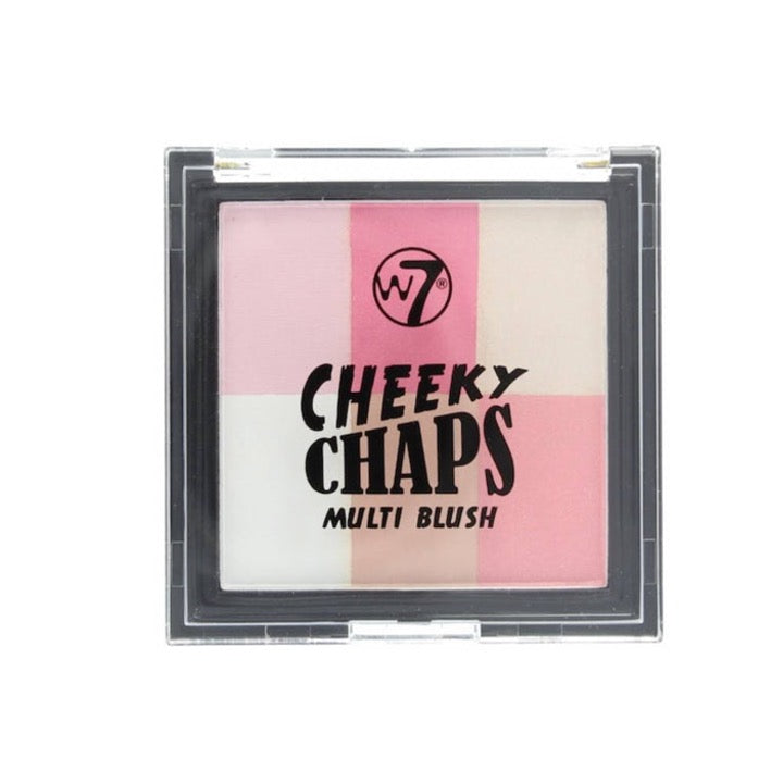 W7 Cheeky Chaps Multi Blush Compact Blusher Hot Gossip