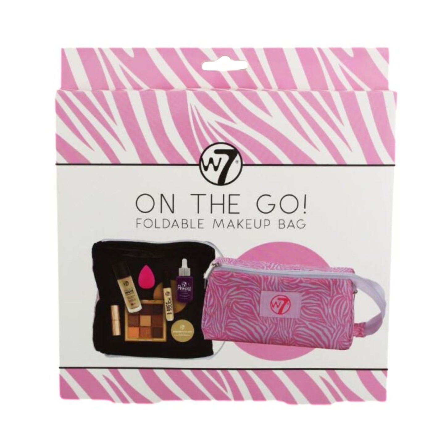 W7 On The Go Foldable Makeup Bag