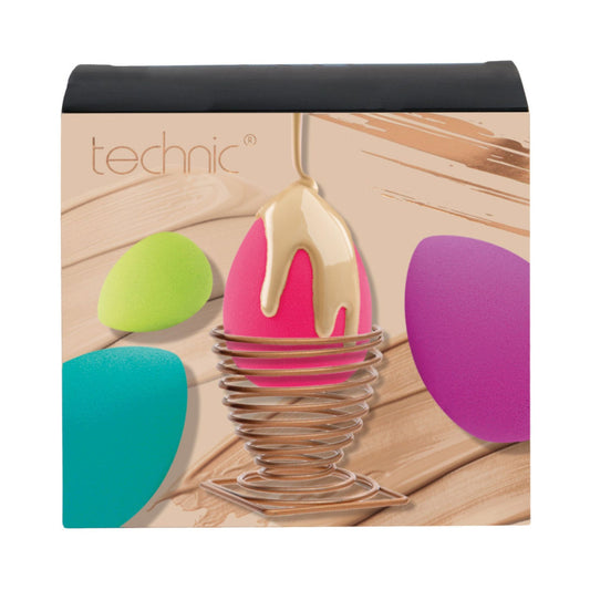 Technic Makeup Sponges & Holder Set